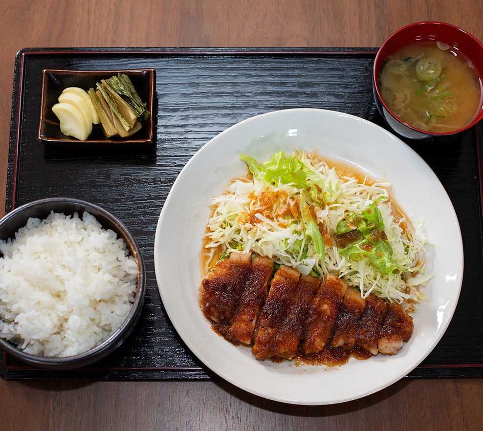 トンテキ定食